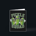 Funny Cartoon Pickles Lover Dill Doe Joke Food Pun Card<br><div class="desc">Funny Cartoon Pickles Lover Dill Doe Joke Food Pun</div>