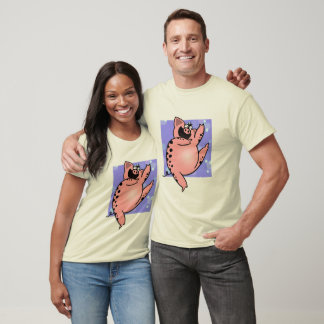Funny Cartoon Pig Dance / Funny Dancing Pig T-Shirt