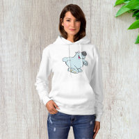 Funny Cartoon Polar Bear Cute Blue Character