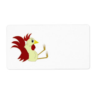 Funny Cartoon Rooster