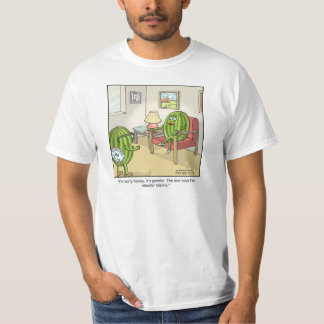 Funny Cartoon T-shirt-Seedless T-Shirt