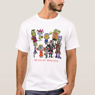 Funny Cartoon Vampires T-Shirt