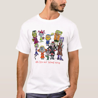 Funny Cartoon Vampires T-Shirt