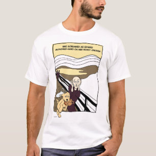 Funny Cartoon with dog T-Shirt
