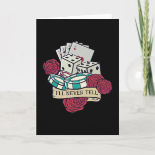Funny Casino Card