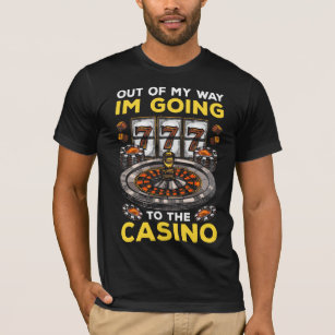 Funny Casino Gambling Humour Slot Machine Poker Fa T-Shirt