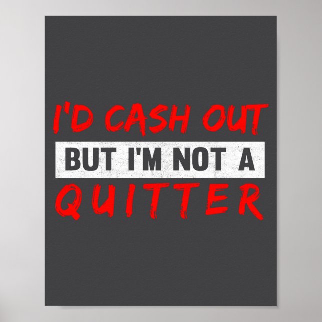 Funny Casino Gambling Lover Gambler  Poster (Front)