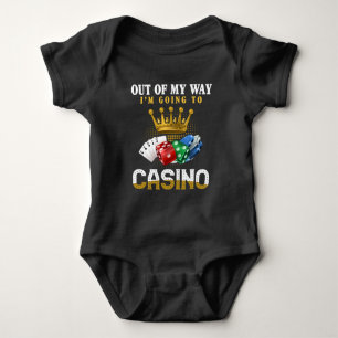 Funny Casino Gambling Poker Jackpot Lover Baby Bodysuit