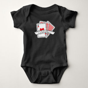 Funny Casino Playing Cards Bodysuit