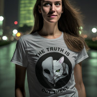 Funny Cat Alien The Truth Is Out There