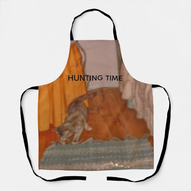 FUNNY CAT APRON  (Front)