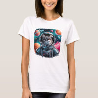 Funny Cat Astronaut In Space