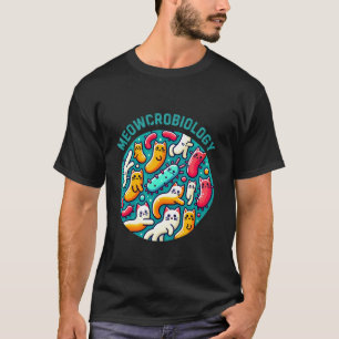 Funny Cat Bacteria Meowcrobiology Microbiology Sci T-Shirt
