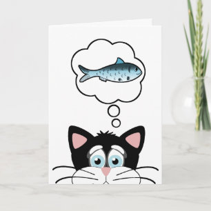 Funny Cat Birthday Card