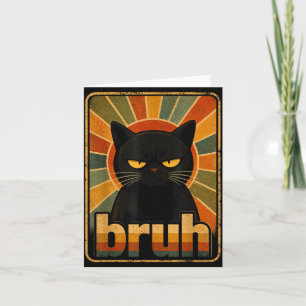 Funny Cat Bro Cat Meme Shirts For N Boys Girls Men Card