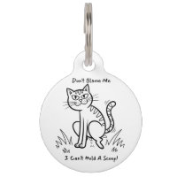 Funny Cat 'Can't Hold A Scoop' Pet Waste Humour