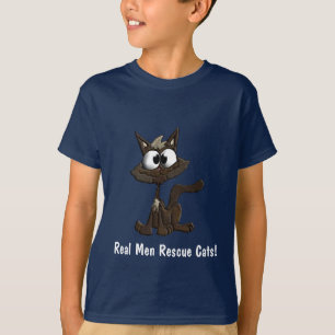 Funny Cat Cartoon Animal Rescue Shirt