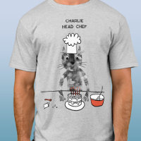 Funny Cat Chef Personalised Head Chef Cooking