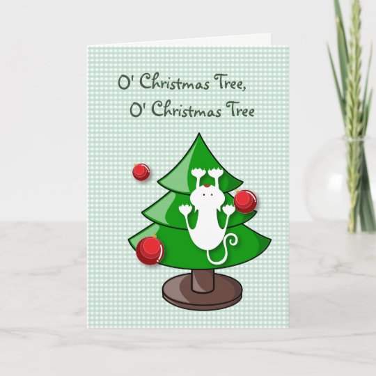 FUNNY CAT CHRISTMAS CARDS | Zazzle.co.uk