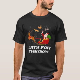 Funny Cat Christmas Cats For Everyone Ugly Christm T-Shirt