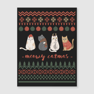 Funny Cat Christmas Pun - Cat Christmas