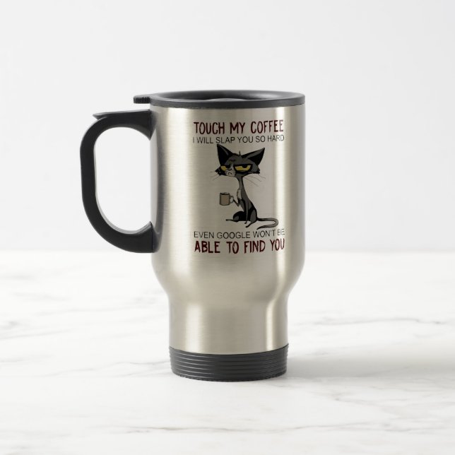 Funny Cat Coffee Mug (Left)