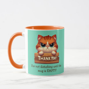 Funny Cat Coffee Mug - Customisable