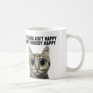 Funny Cat Coffee Mugs for Mother, Mum