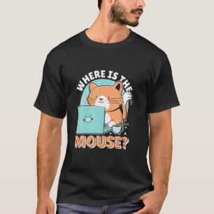 Funny Cat Computer Programmer Software Engineer Fo T-Shirt