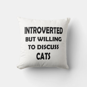 Funny Cat Conversations – Introverted But Willing Cushion
