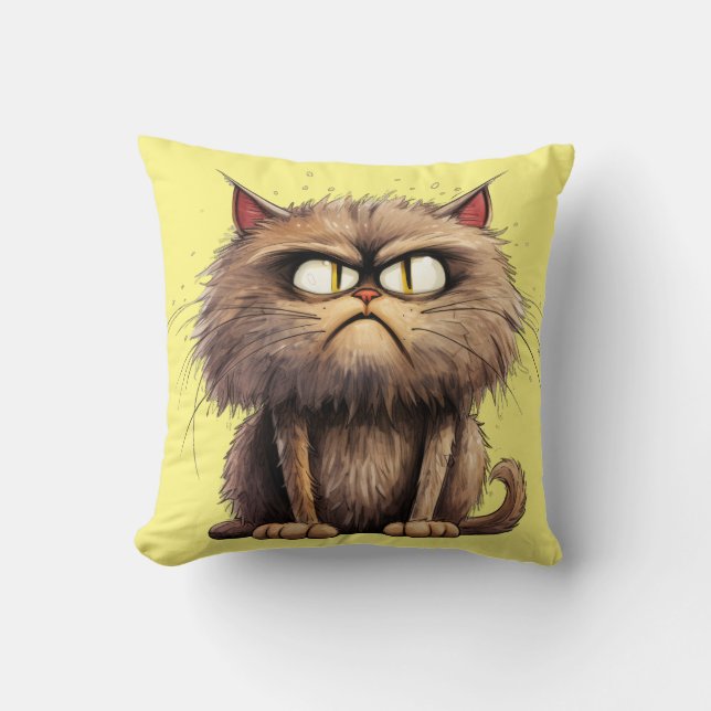 Funny Cat Cushion (Front)