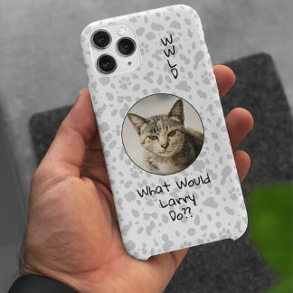 Funny Cat Custom Pet Photo Personalised iPhone 16 Pro Max Case