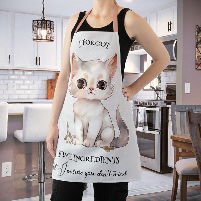 Funny Cat Cute Grandma Apron (Creator Uploaded)