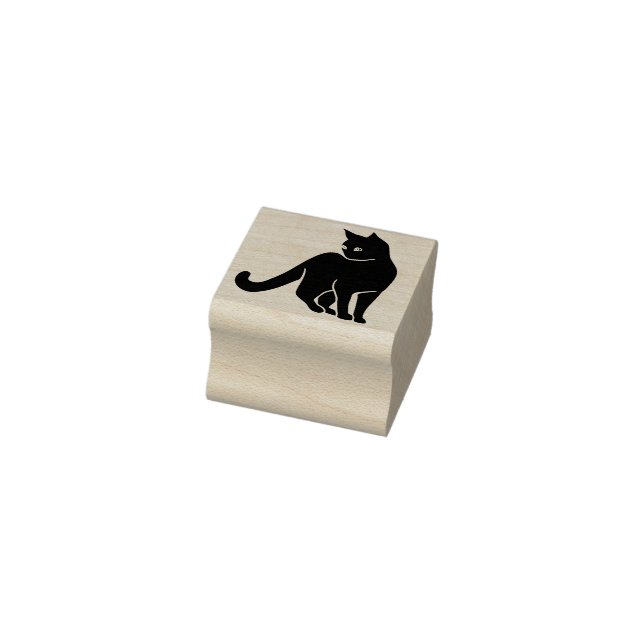 Funny Cat Cute Pet Animal Personal Stationery Kids Rubber Stamp (Stamp)