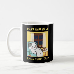 funny cat design for kids- trendy design for fun coffee mug