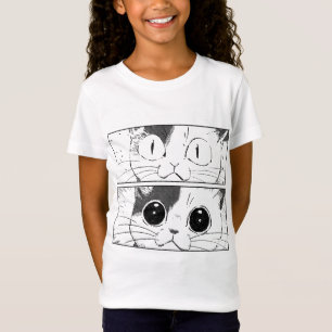 Funny Cat Design T-Shirt