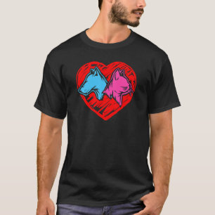 Funny Cat & Dog For Pet T-Shirt