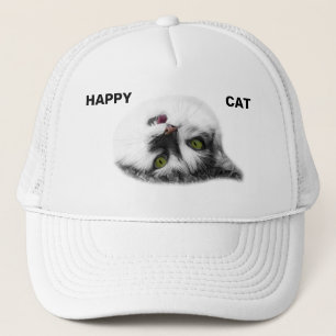 Funny Cat elegant customisable Trucker Hat