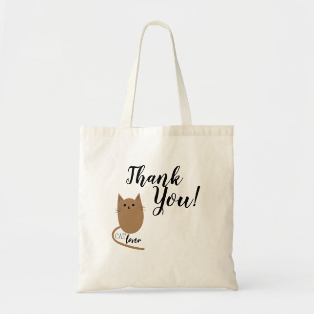 funny cat for women tote bag (Front)