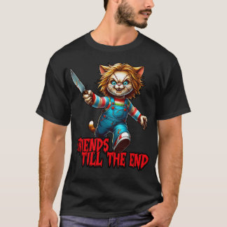 Funny Cat Friends Till The End T-Shirt