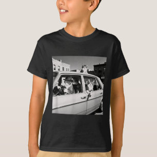Funny Cat Gang Vintage Cool Feline Design Retro T-Shirt