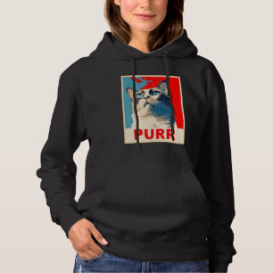 Funny Cat Gifts Men Kids Women Novelty Black Cat Hoodie