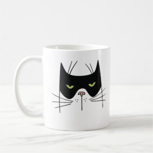 Funny Cat Good Morning Wake Up Quote Coffee Mug