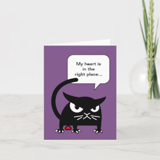 Funny Cat Greeting Cards | Badd Gato Valentine