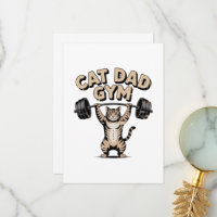 Funny Cat Gym for Dad