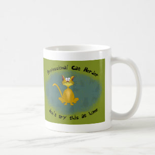 Funny Cat Herder Mug