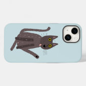 Funny Cat Humour Case-Mate iPhone Case (Back (Horizontal))