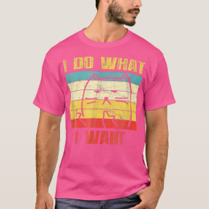 Funny Cat I Do What I Want With My Cat Vintage 242 T-Shirt