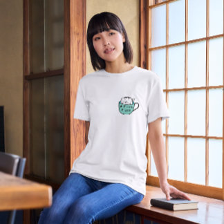 Funny Cat in Mug T-Shirt