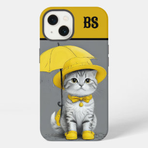 Funny Cat in Rain Boots – cat Humour iPhone 13 Case